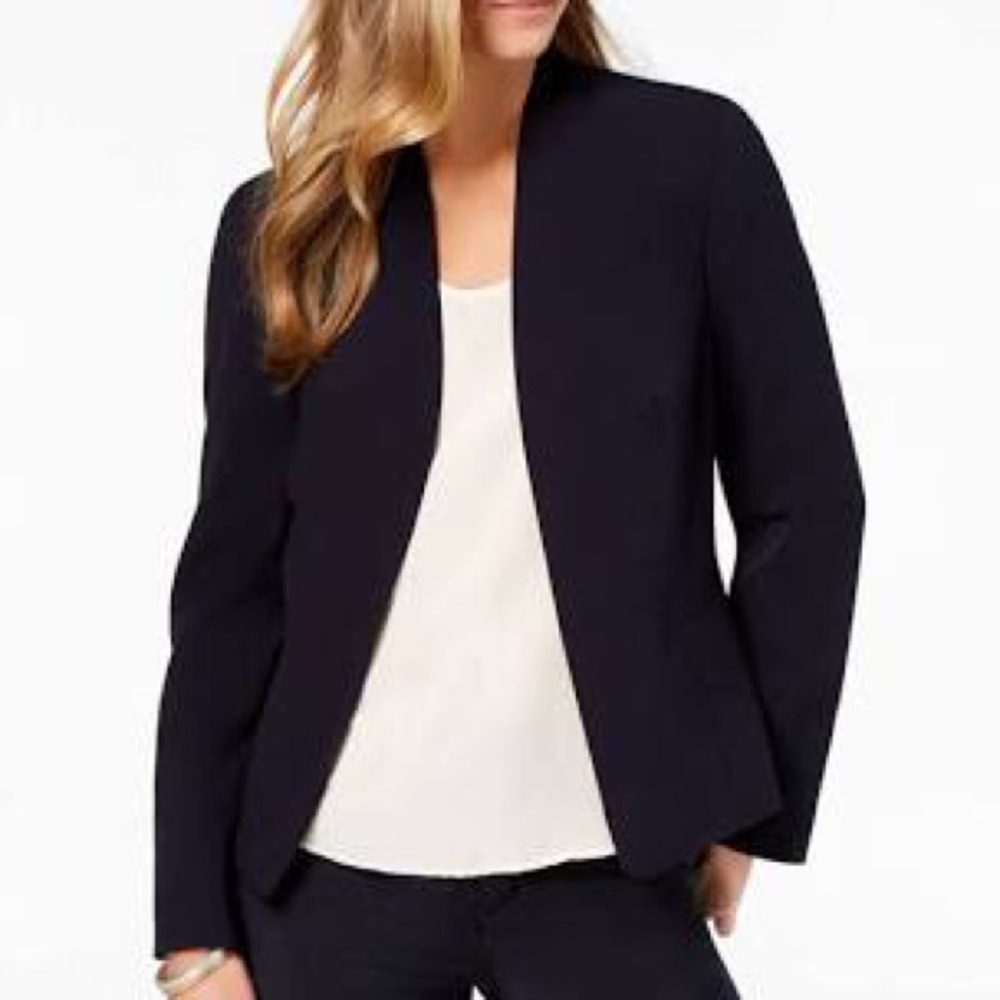 Black blazer- no button- Nine West